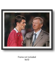 Roy Keane & Alex Ferguson Hand