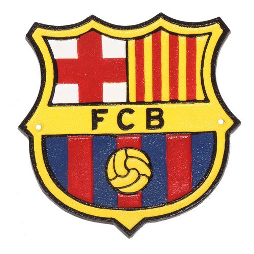 Barcelona football cast iron - football,