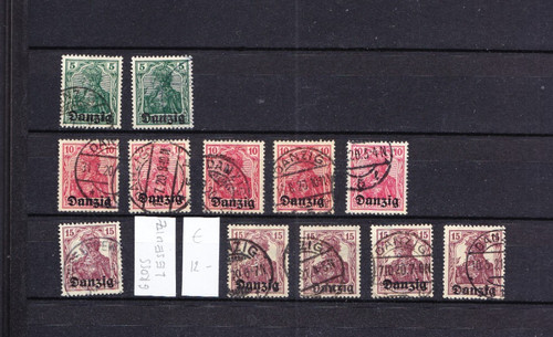 Gdansk 20 stamps - 20,