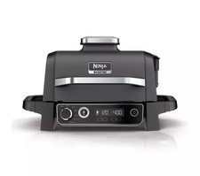 NINJA Woodfire OG701UK Electric BBQ Grill and Smoker - Black - BOX DAMAGE