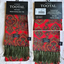 Tootal Vintage Mod Silk Scarf