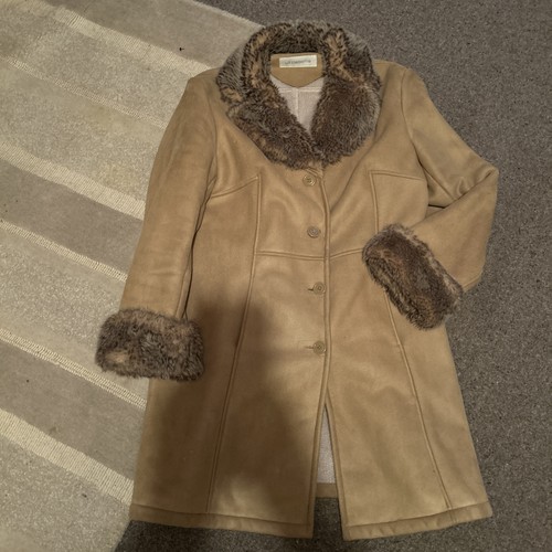 Liz claiborne faux sheepskin - liz,