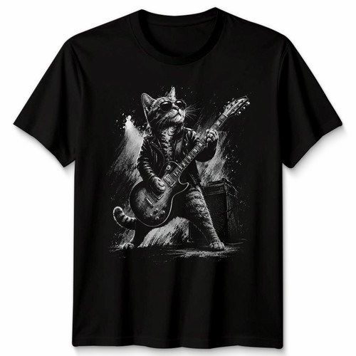 Funny cat playing unisex - funny, t