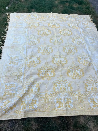 Vintage woven cotton damask - woven,