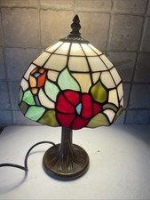 Tiffany Style 36 cm Tall Floral Table Lamp