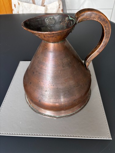 Jug antique copper - jug,