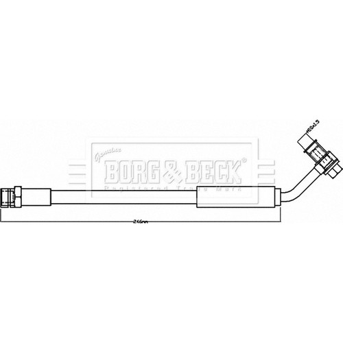 Brake hose for audi - hose,