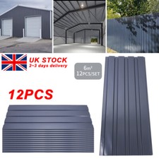 12x Grey Cladding Galvanized