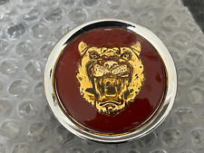 NEW GENUINE JAGUAR ALLOY WHEEL CENTRE CAP BADGE RUBY / GOLD MNA6249CB  XJ XK XJS