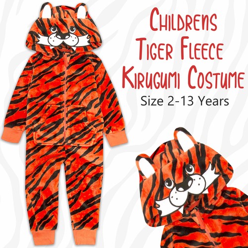 Childrens boys tiger - childrens, fleece