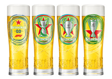 Full Set Of 4 x Heineken Mixed
