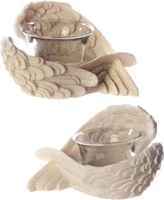 Angel Wings Tealight Votive Candle Holder Ornament Gift Puckator