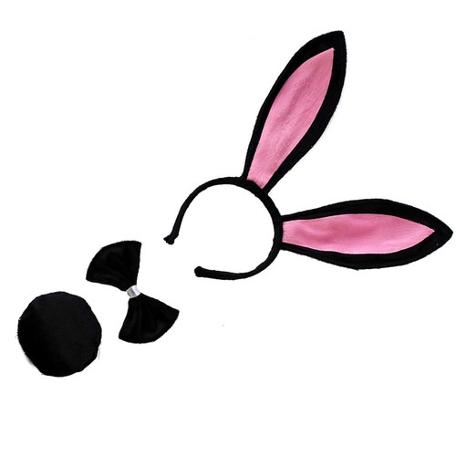 Pcs brown bunny ears - 3,
