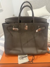 Hermès Birkin 40 in Etain