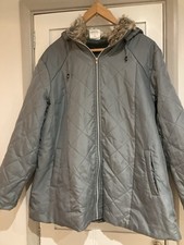 Quilted Coat With Hood By Anne