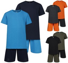 Boys 2 Pack Short Pyjamas