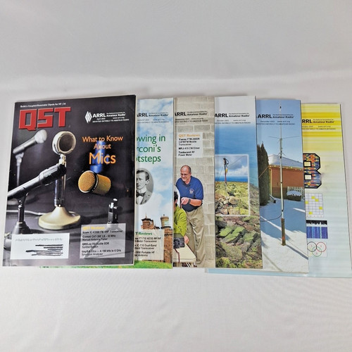Lot arrl qst magazines - lot, of