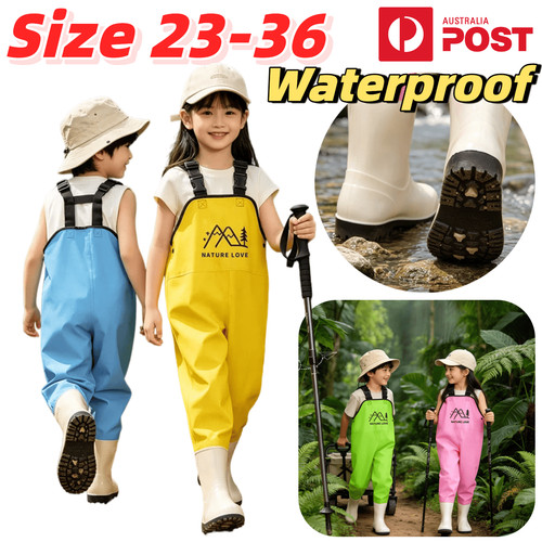 Kids chest waders waterproof - kids,