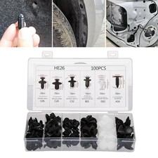 100Pcs Car Trim Body Fastener