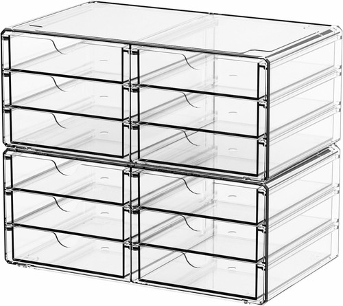 Acrylic storage drawers set - storage,