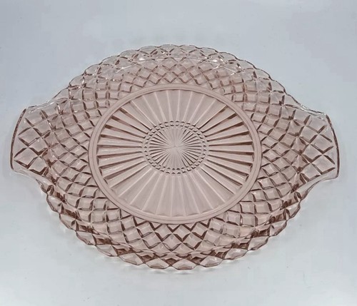 Pink depression glass - pink,