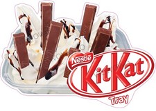 Ice cream van sticker Kit Kat