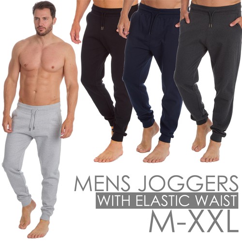 Mens joggers plain jogpants - mens,