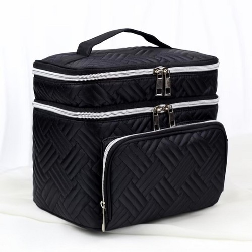 Double layer makeup bag - layer,