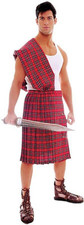 Men's Scottish Kilt Warrior
