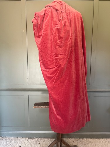 Large vintage velvet curtains - velvet,