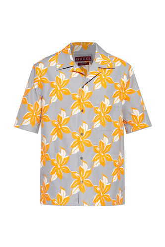 Gucci multicolor cotton shirt - gucci,