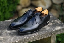 Barely Worn Crockett & Jones Handgrade UK 9.5E Black Two Tie Derby