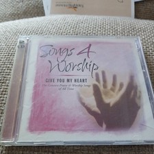 💿💿 Songs 4 Worship - GIVE YOU MY HEART DOUBLE CD ALBUM - NEAR MINT Condition