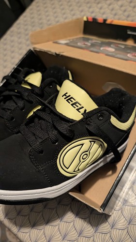 Heelys black yellow wheeled - heelys,