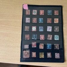 G B Stamps, Mixture of Victorian Era, Inc 2d Blues