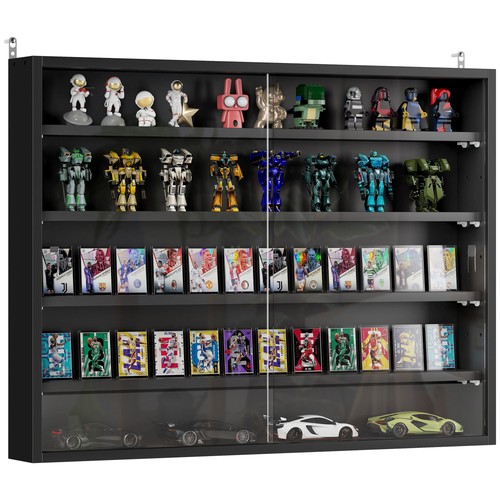 Tier display cabinet glass - 5-tier,