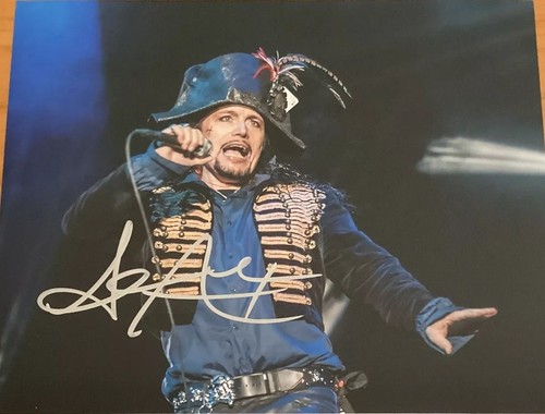 Adam ant autographed signed - autographed,