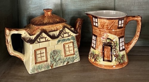 Vintage cottage ware ceramic - cottage,