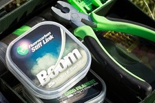 Korda Boom Fluorocarbon Stiff Link/Krimp Tool/Carp Fishing Hooklink Items