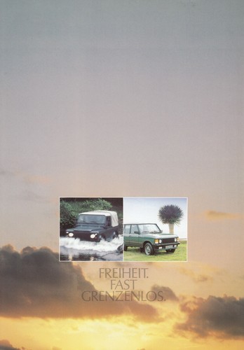 Land rover 110 range off - land,