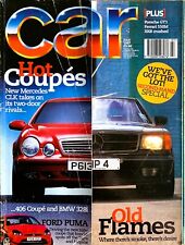CAR MAGAZINE JUL-1997 - Ford Puma, Ferrari 550M, BMW 328i E36 Coupe, Porsche GT1