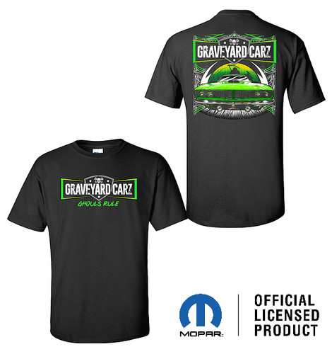 Graveyard carz shirt black - t-shirt,