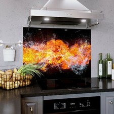 Glass Splashback Kitchen Tile