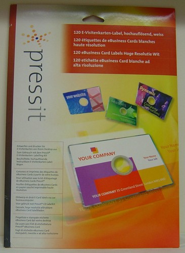 120 pressit ebusiness card - 120, x