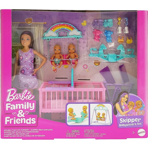 Barbie double the fun nursery - the,