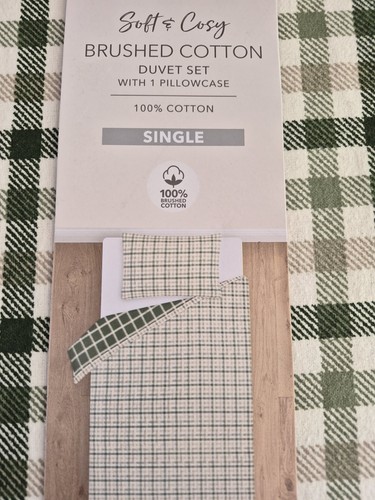 Duvet set soft cosy - set, brushed