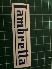 Lambretta Scooters Vinyl Decal