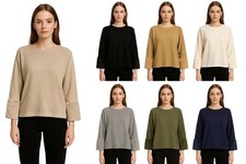 Women Italian Knit Modal Plain