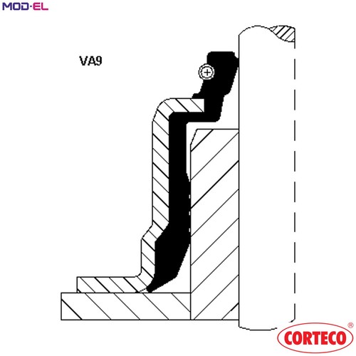 Seal ring valve stem - seal,