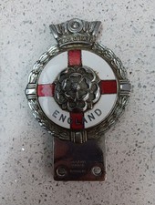 Vintage JR Gaunt England Car Badge